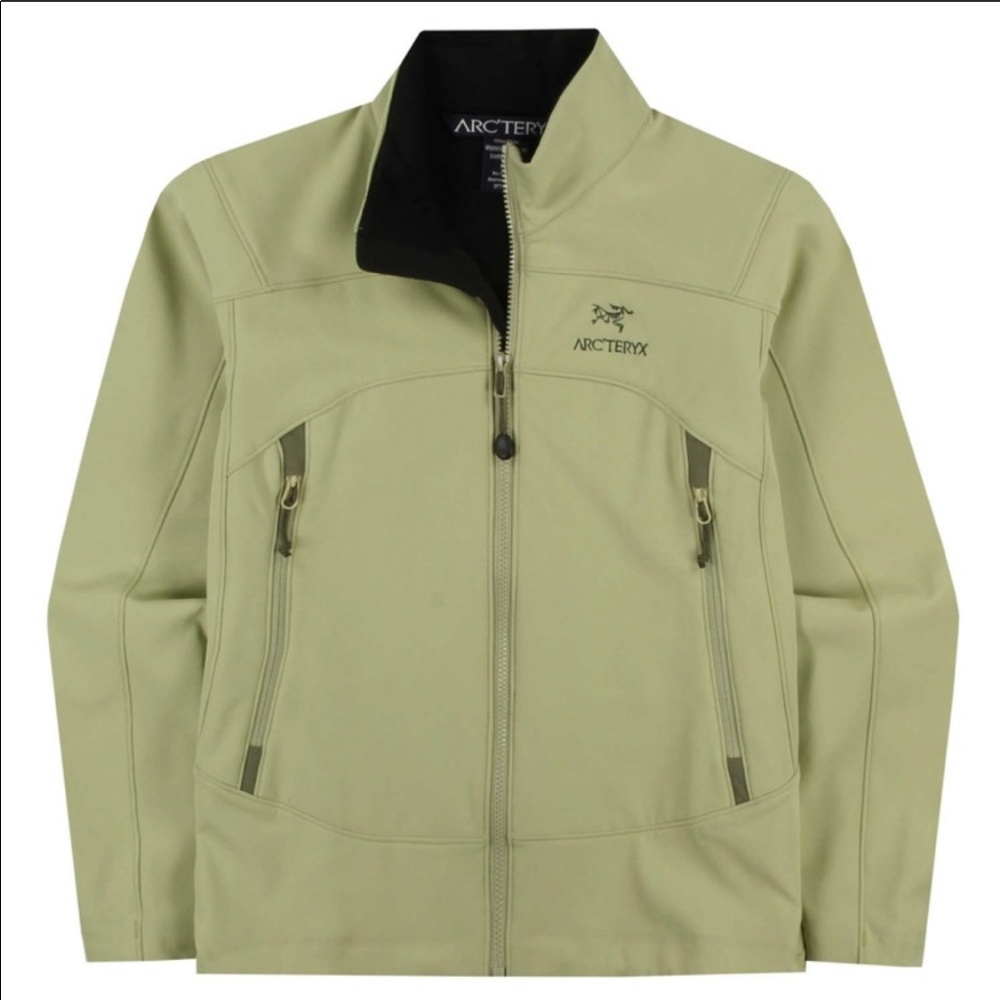 Arc'teryx womens Green soft shell Gamma AR jacket